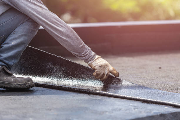 Professional Emergency Waterproofing technician working in Lindenhurst, NY